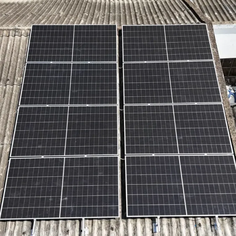 Vivienda en turbaco produciendo electricidad